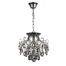Люстра подвесная St Luce. SL846.102.03. Orecchini. 3х40 Вт, E14, 30,4х30,4х28,3 см, цвет тёмныйхром