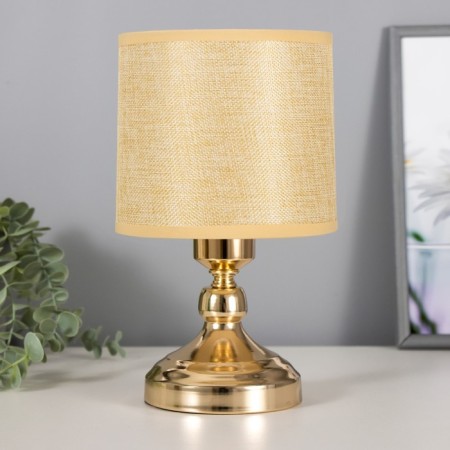 Table lamp "Santi" 1x40W E27 gold 15x15x28 cm Risalux-1