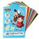 Cardboard color with sparkles, A4, 10 sheets, 10 colors, non -moped, bilateral, in the folder, 250 g/m², gravity farm