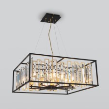 Светильник подвесной Bogate's Cella 377/9, E14, 9х60Вт, 650х650х950 мм, цвет золото, чёрный