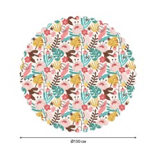 Tablecloth on the table 