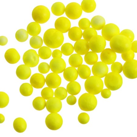Nozzle foam balls, taste of honey, yellow color-3