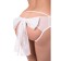 Erotic panties with a bow of Erolata Mia, White (42-44)
