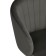 Computer chair Plastic/velor, black/graphite 59x60x78 cm