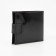 Women's wallet on the Textura button, black color