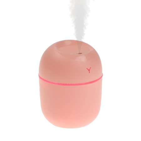 Moisturizer Luazon HM-20 ultrasound, 0.22 l, 1.5 W, USB in the set., Pink-5