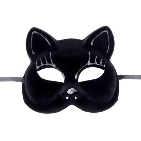 Carnival mask "Black cat"-1