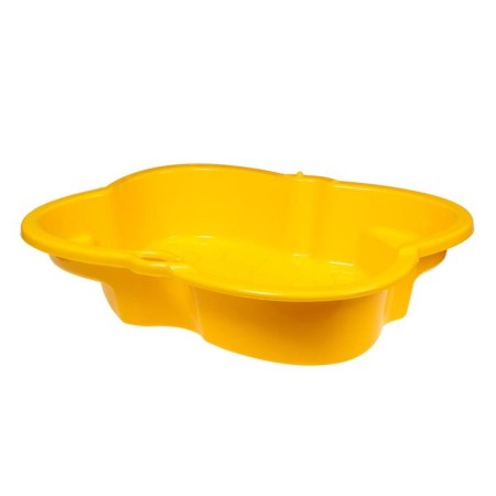 Plastic sandbox, 94 × 70 × 19 cm, yellow, "Sinbad"-9
