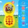 Musical telephone "Blue Tractor", sound, light, yellow color