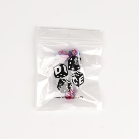 Astrological cubes for fortune telling "Time of the game", 3 pcs-1