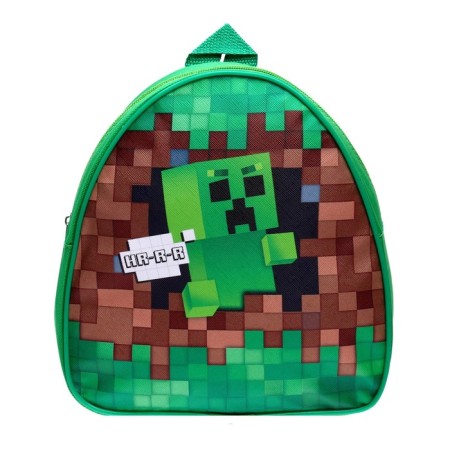 Baby backpack for the boy "Pixels", 23x20.5 cm, + notebook-1