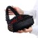 ALOSKA 20 x 30 cm, handle 10 cm, cell 1.5 cm, black