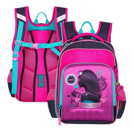 Frame backpack 39 x 29 x 17 cm, Across 179, fuchsia ACR22-179-6