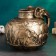 Kashpo - Vase "African Elephants" 22x26x22cm, Bronze