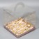 Confectionery box, chest, packaging, with love, 20 x 20 x 20 cm