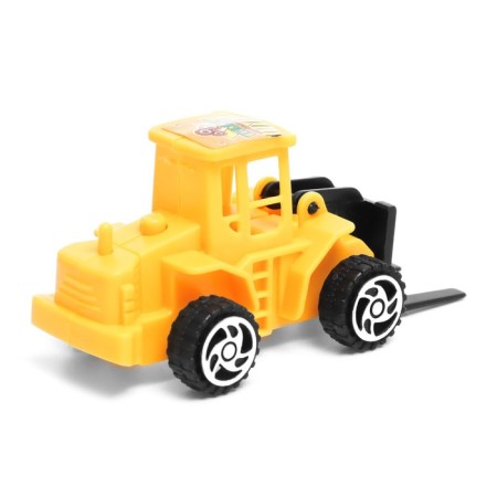 Game set "Construction equipment", in the set of 6 tractors, in the package-4