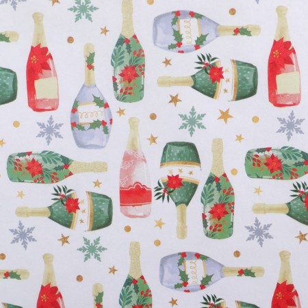 Package Crafts "Champagne spray", 50 x 70 cm, New Year-1
