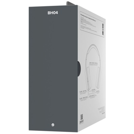 Headphones Pero BH04, wireless, full -size, microphone, 400 mAh, up to 20 hours, black-5