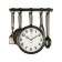 Watch Wall Interior "Slimoda", silent, 35 x 32.5 cm, aa