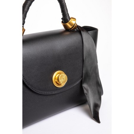 Women's bag, eco -leather, Versse black, 27x13x19 cm-2