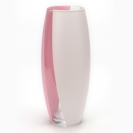 Vase for flowers "Geometry" glass, 26 cm.-5