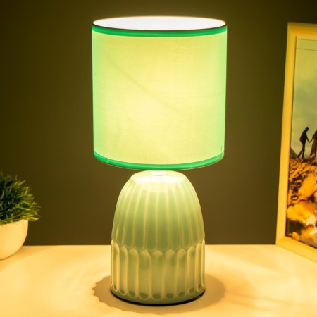 Lima table lamp E14 40W turquoise 16x16x35 cm Risalux-2