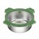 Smart Solutions lunch box, glass cover, 1.5 l, green color