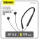 Wireless headphones Baseus P1, inserts, BT5.2, 170 mAh, microphone, black