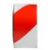 Signal tape, adhesive "Unibob" reflective, red -white, width - 48 mm, 5 m