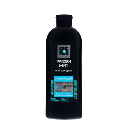 Shower gel be a man "Frozen Mint" refreshing, 360 ml