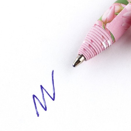 Set "since March 8", paper block 30 liters, blue paste pen 1.0 mm and 5 pcs of stickers-5