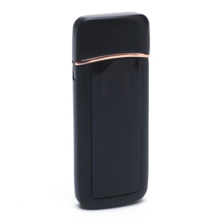 Electronic lighter "Coat of arms", USB, spiral, 3 x 7.3 cm, black-1