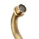 Kitchen mixer and sink zein retro, high spout, without eyeliner, brass, bronze color