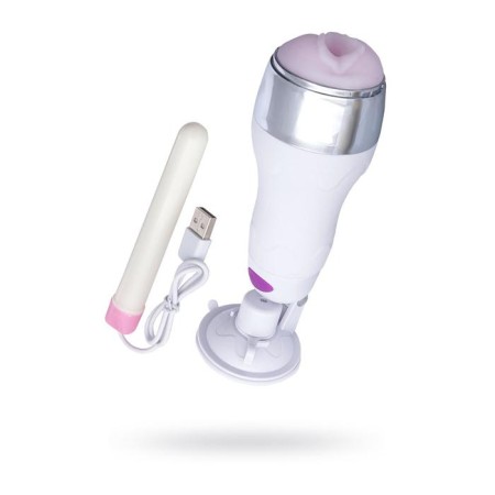 Realistic masturbator Toyfa A-Toys, heated, TPR, 12 modes