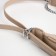 Bag Women's Sobo on the zipper Textura, average size, beige color