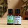 A set of essential oils 2 pcs "eucalyptus, mint" 15 ml