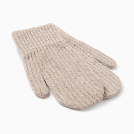 Baby mittens Minaku, col. Beige 18 cm