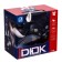 Robot Dog "Duke" IQ Bot, interactive: light and sound effects, on batteries, blue