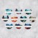 Set of stickers "Quotes", 4.8 x 3.4 cm
