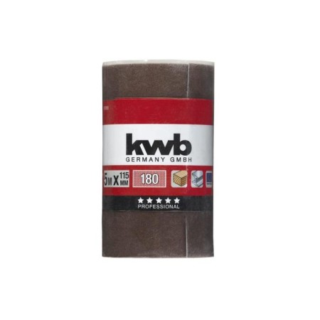 Grinding paper in KWB roll, 115x5000 mm, K180, reinforced base-1