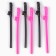 Cocktail tubes 18+ Black and pink mix 6pcs