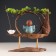 Souvenir tree, porcelain "Little Buddha in Blue" with a stand for incense 35x35x9.5 cm
