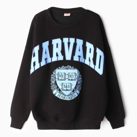 Women's sweatshirt was launched, black, rr One size (42-46)