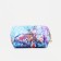 Cosmetic bag with lightning, blue/multi -colored color