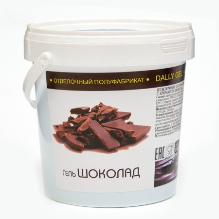 Confectionery mirror dally gel chocolate