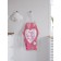 Apron kitchen with a photo print "Stylish hearts", adjustable, size OS