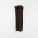 Lightning "Spiral", No. 3, non -proceeding, castle machine, 20 cm, brown color
