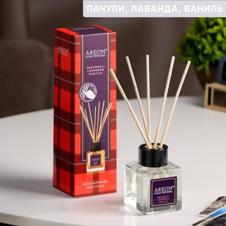 Diffusor aromatic areon stickstartan, patchouli, lavender, vanilla