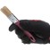 Brush flat bison 4-01011-025, natural bristles, plastic pen, 25mm