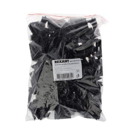 Fastener-clip for a pipe Ø 32 mm, black (100 pcs./Union) Rexant-2